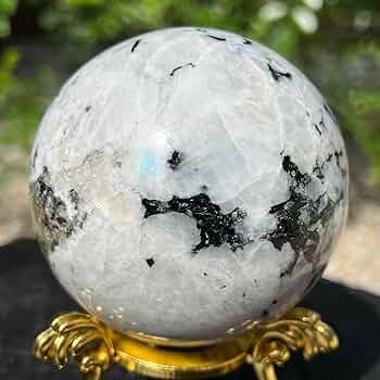 ✳️激レア 超大玉✨愛を伝える石✨ムーンストーン ペグマタイト 丸玉 天然石 原石 ✳️激レア 超大玉✨愛を伝える石✨ムーンストーン ペグマタイト